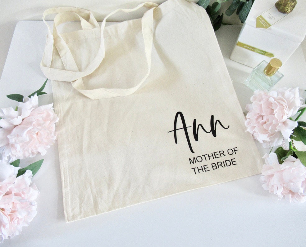 Personalised Tote Bag/ Bachelorette Party Gift Bags/ Custom Hen Party Tote Bag/ Shopper Bag/ Bridesmaid Proposal Gift Box Filler/ A15/ A22