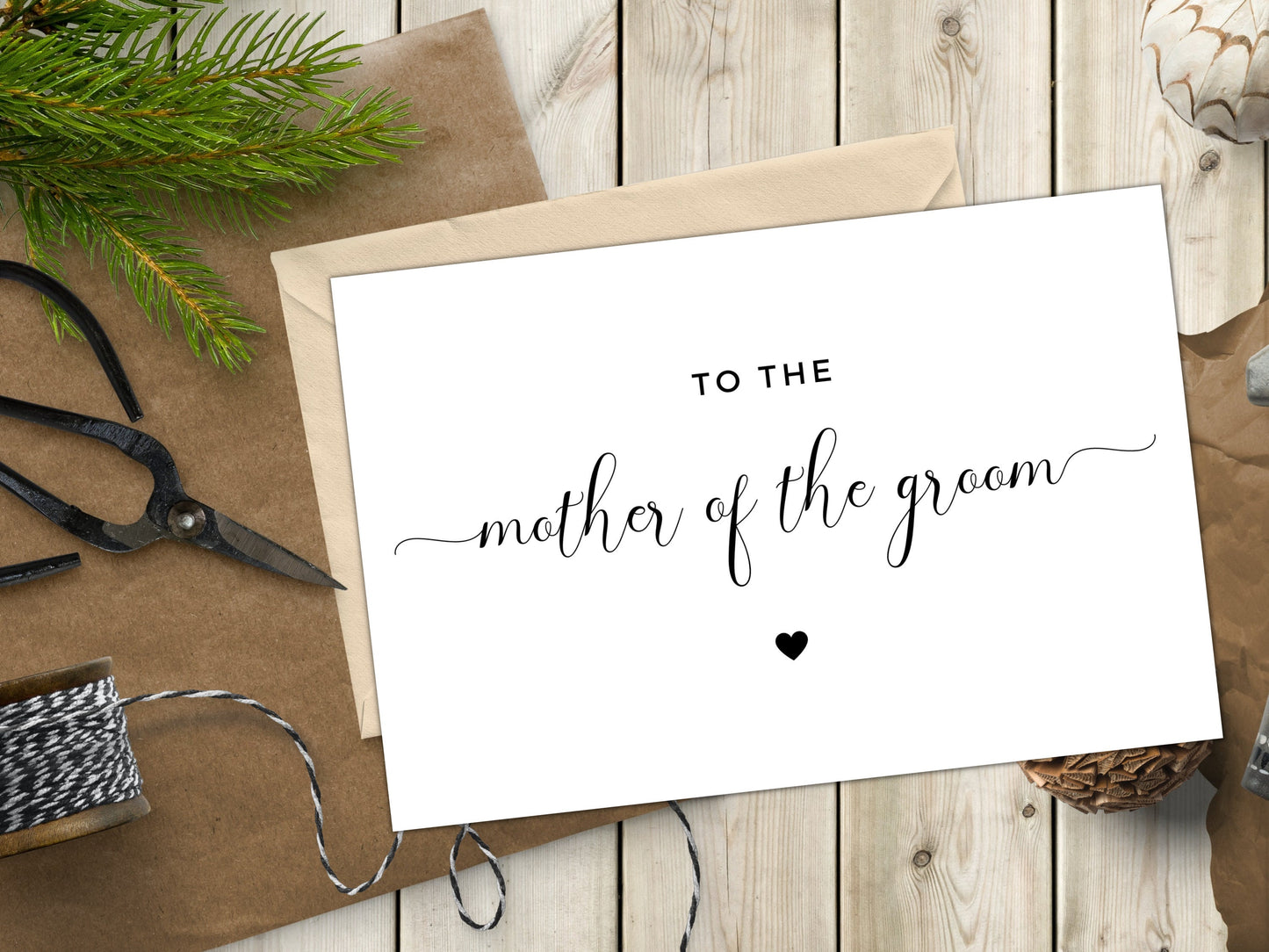 To the Mother of the Groom Card/ Thank You Card for Mother of the Groom/ Appreciation Gift/ Post Wedding Mother of the Groom Card/ A40/ A51