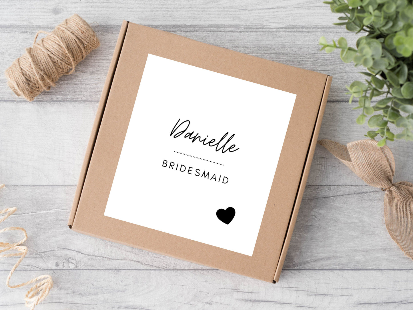 Gift Box Stickers/ Personalised Box for Presents Label/ Bridesmaid Proposal Gift Box Stickers/ Hen Nights/ Special Occasion Box Label/ A05