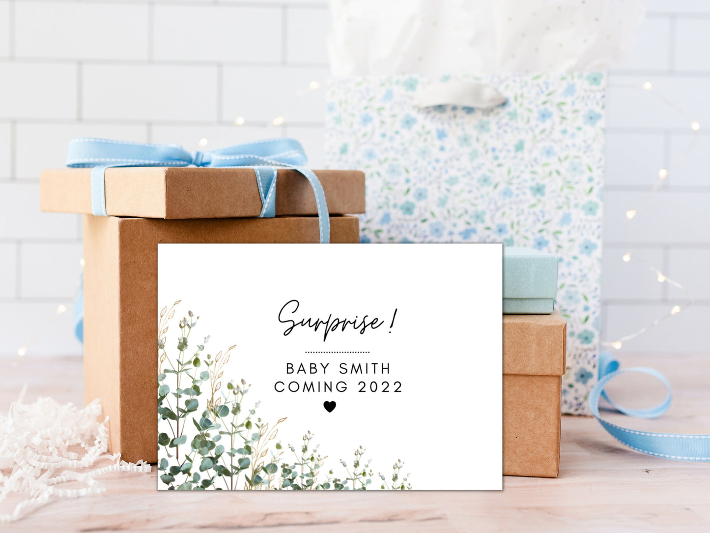 Surprise Card! Baby Coming Soon/ Having A Baby/ New Baby Surprise Card/ Baby Announcement/ Gender Reveal Card/ Pregnancy Reveal Ideas/ A40