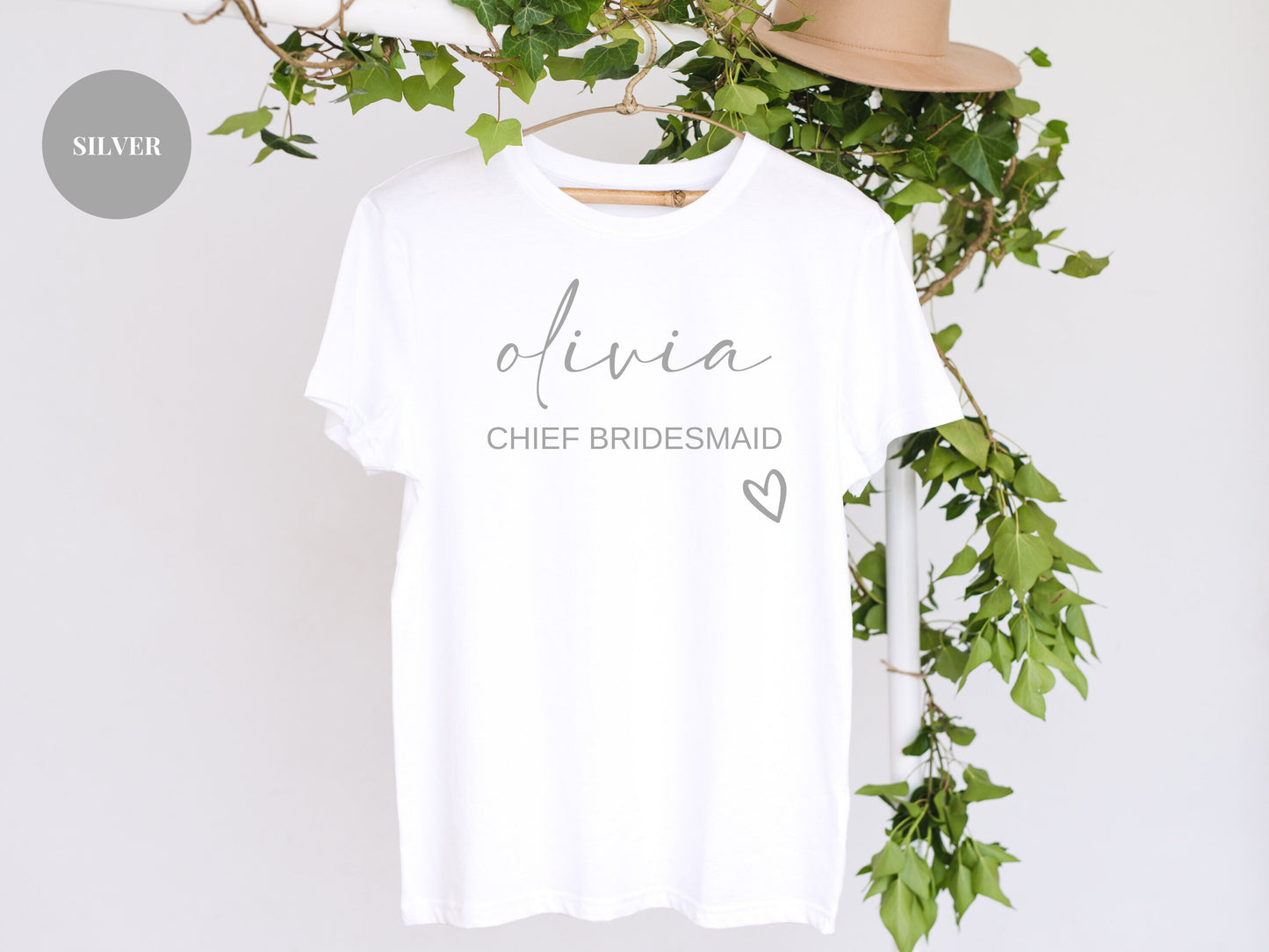 Mother of the Bride T Shirt/ Hen Party T-Shirts/ Personalised White Cotton Classy Bridal Party T Shirts/ Hen Weekend Photo Prop T Shirts