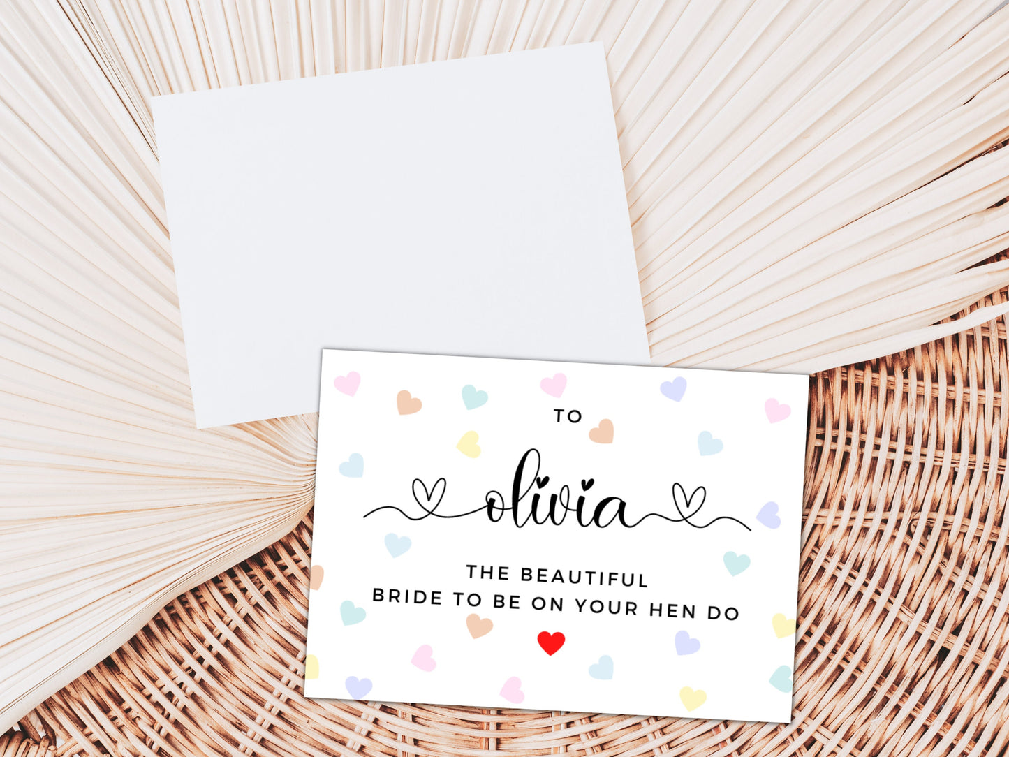 To the Beautiful Bride to Be on Your Hen Do/ Personalised Happy Hen Do Card/ Fun Bride to Be Card/ Boho Hen Party Card/ Hen Weekend Card