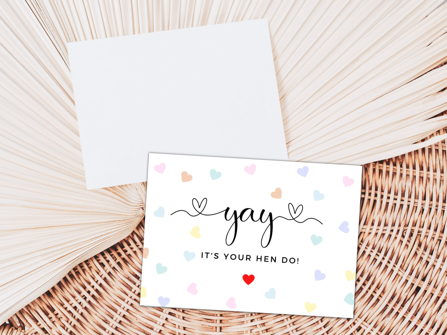 Yay Its your Hen Do! To the Bride to be/ Happy Hen Do Card/ To the Bride on Hen Do/ Personalised Bridal Shower/ Hen Party Card/ Hen Weekend