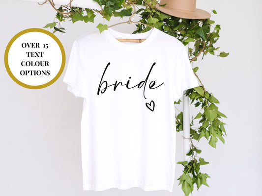 Hen Party T-Shirts/ Personalised Cotton Bridal Party T Shirts/ Classy Hen Weekend Photo Prop T Shirts/ Hen Party Gift Favour Fun T Shirts