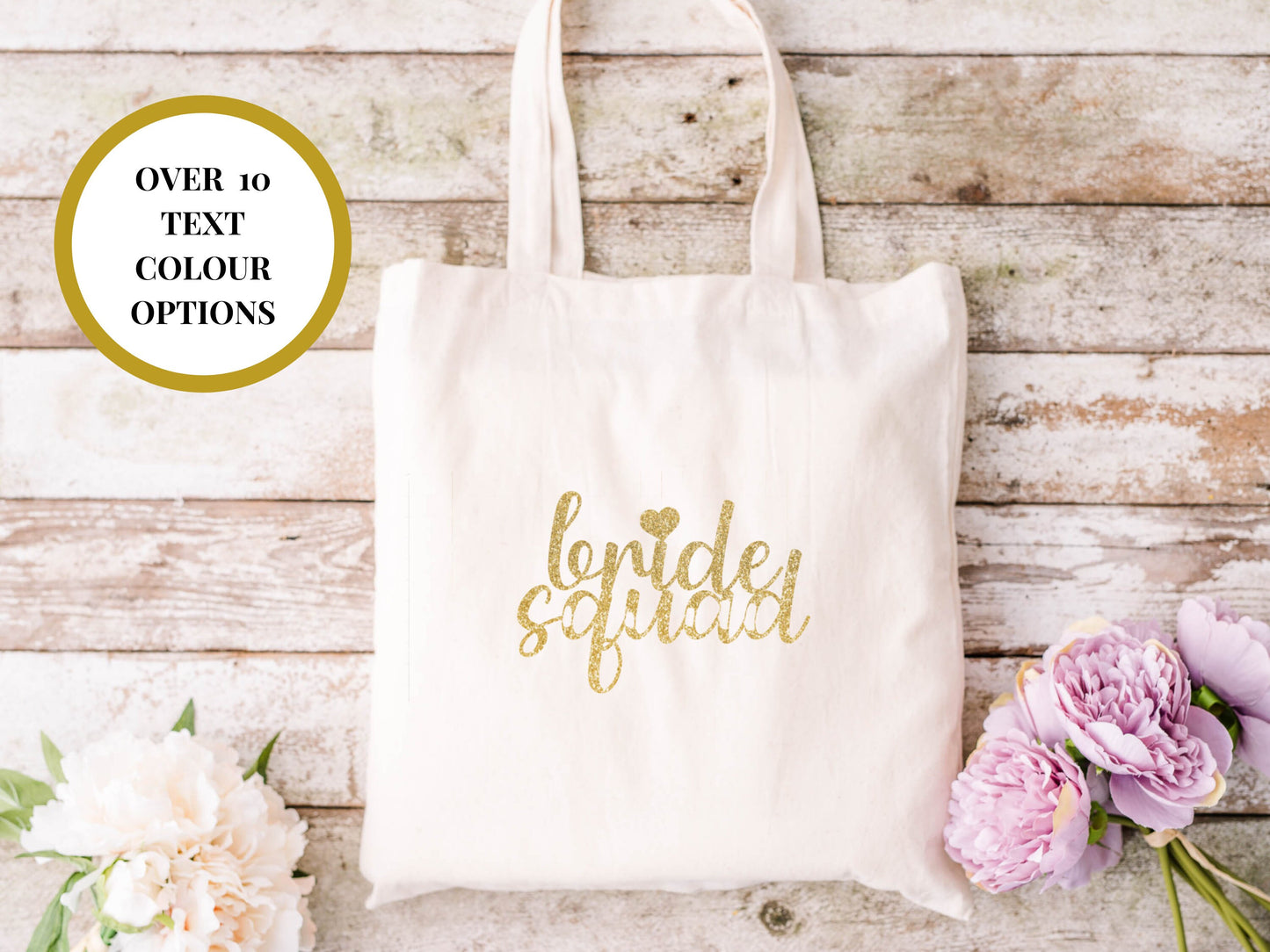 Custom Bride Squad Tote Bag/ Gift for Bride/ Wifey/ Mrs to Be/ Bridal Party Bag/ Bridal Shower Present/ Happy Hen Party Stuff Planning Bag