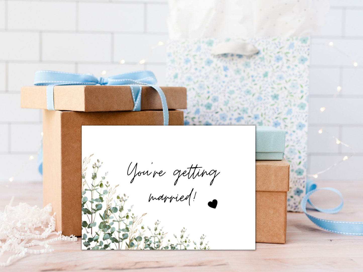 You're Getting Married! Future Mrs Hen Party Card/ To the Bride to be/ Happy Hen Do Card/ To the Bride/ Personalised Bridal Shower/Hen Party