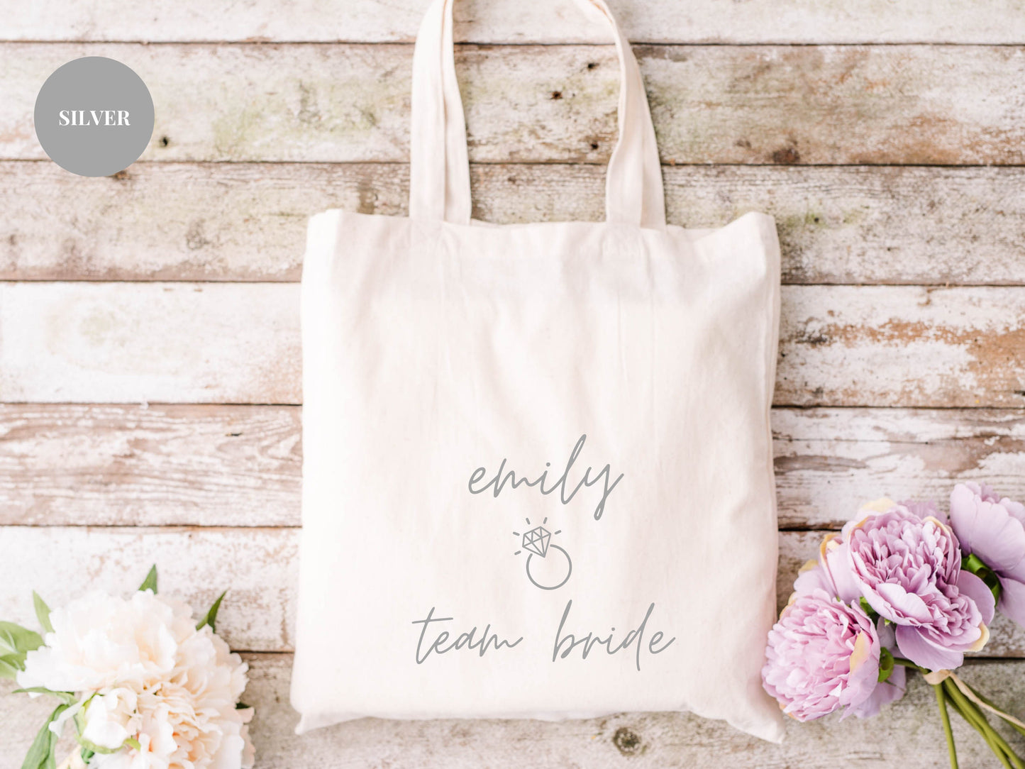 Personalised Team Bride Tote Bag/ Gift for Bridesmaids/ Wedding Mrs to Be/ Wifey to Be/ Bridal Party Bag/ Bridal Shower Gift/ Hen Party Bag