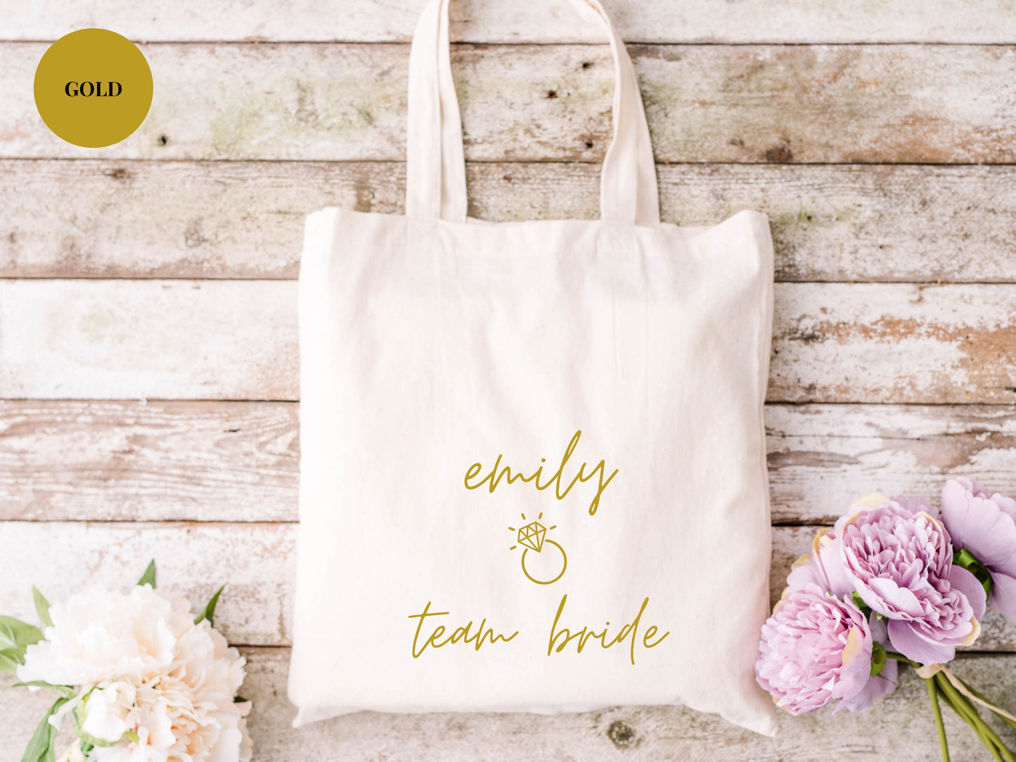 Personalised Team Bride Tote Bag/ Gift for Bridesmaids/ Wedding Mrs to Be/ Wifey to Be/ Bridal Party Bag/ Bridal Shower Gift/ Hen Party Bag