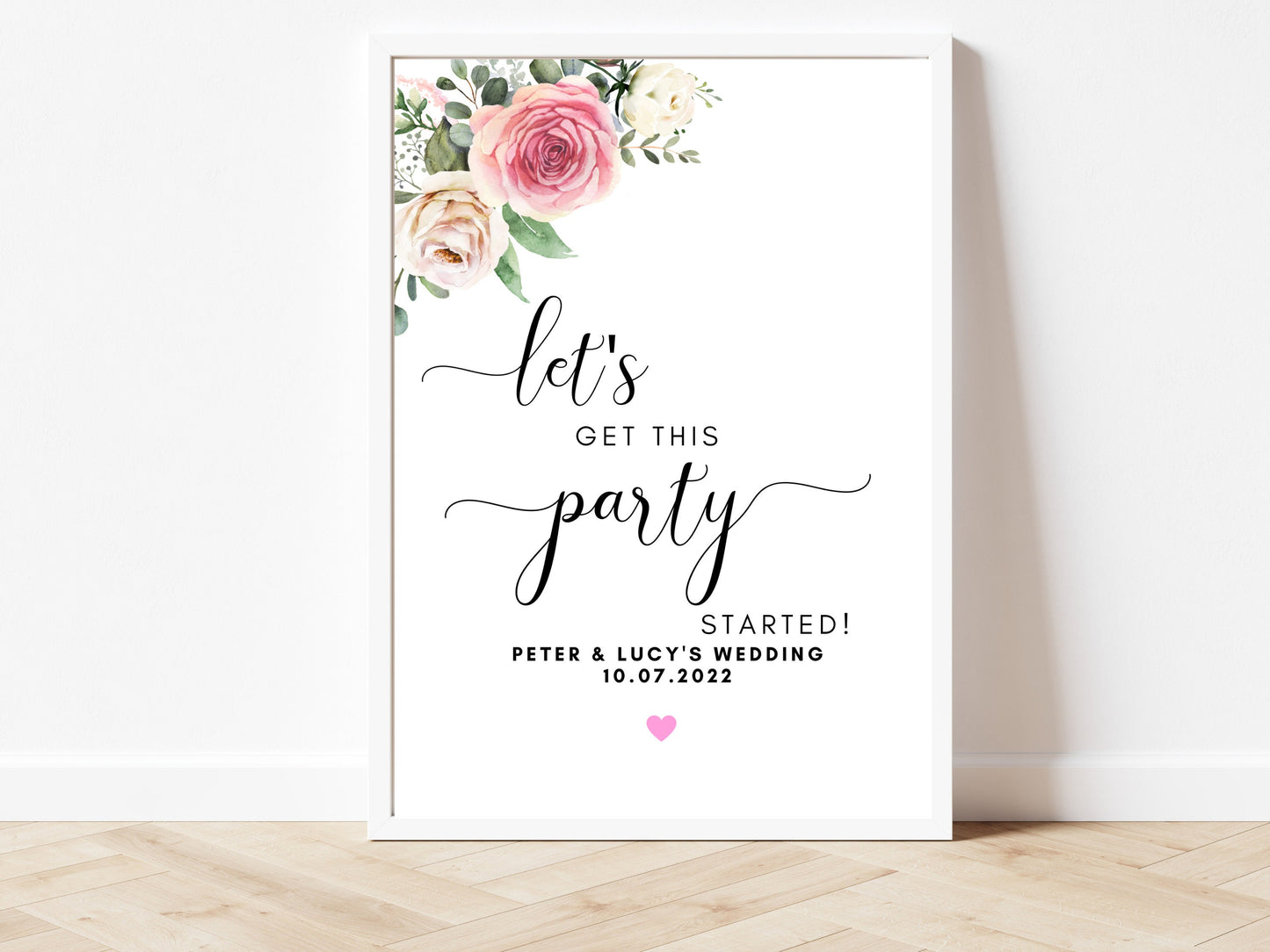 Wedding Pimp Your Prosecco Sign/ Cocktail/ Bar/ Drinks Station Wedding Tent A4 Day Sign/ Reception/ Eucalyptus/ Floral Greenery Party Sign