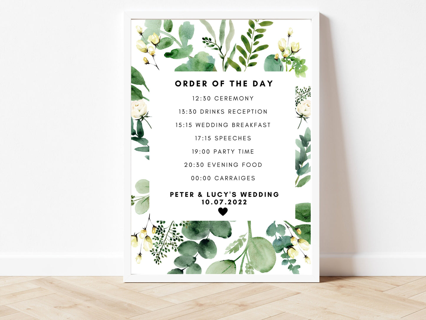 Wedding Ladies Bathroom Sign/ Reception Venue Bathroom Signage/ Wedding Bathroom Basket Print/ Party Poster/ Eucalyptus Floral Greenery Sign