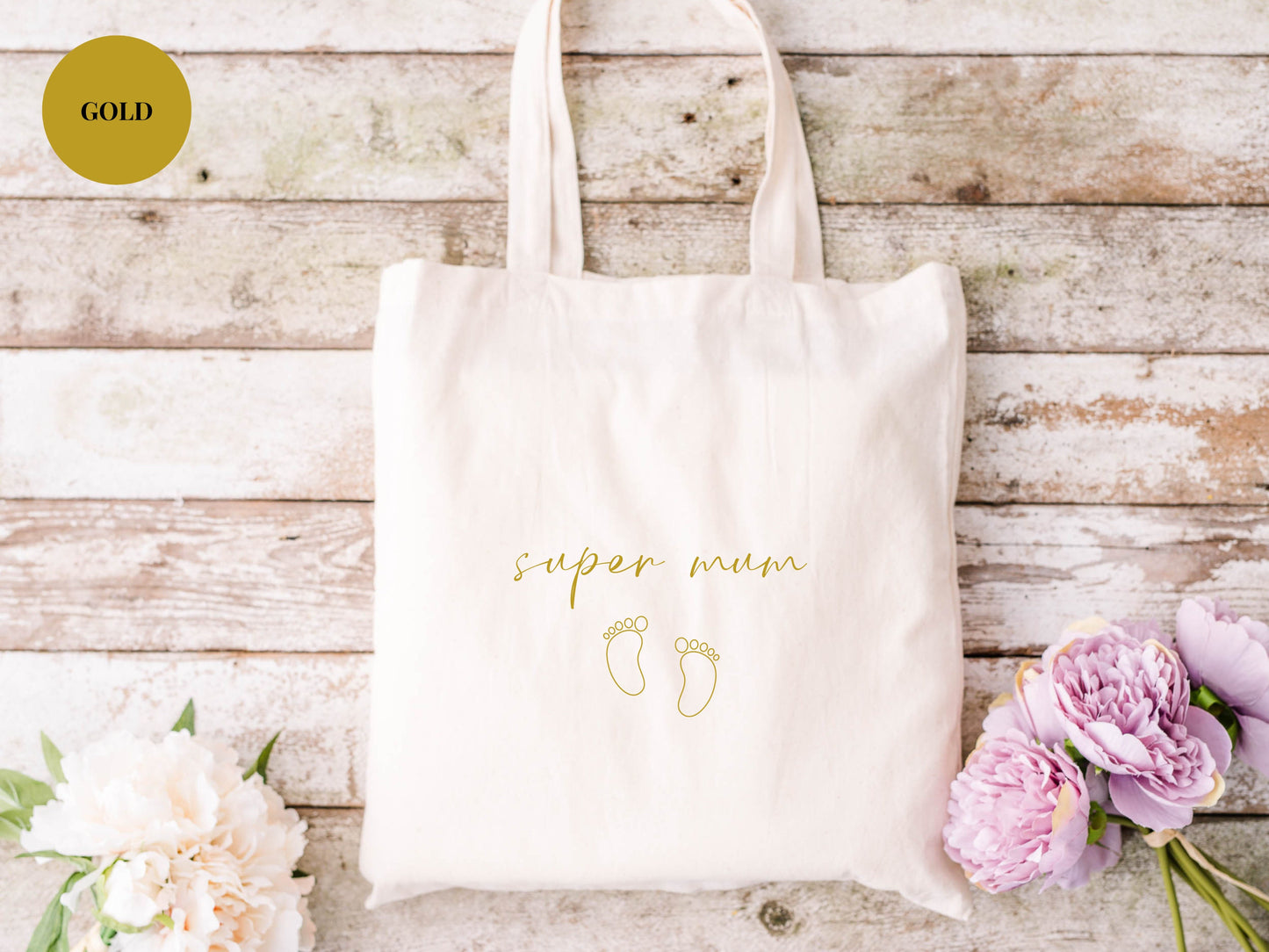 Super Mum Tote Bag/ Congratulations On Your Pregnancy Gift/ Baby Shower Gift/ Pregnancy Gift/ Parents To Be/ Hospital Bag/Yummy Mummy