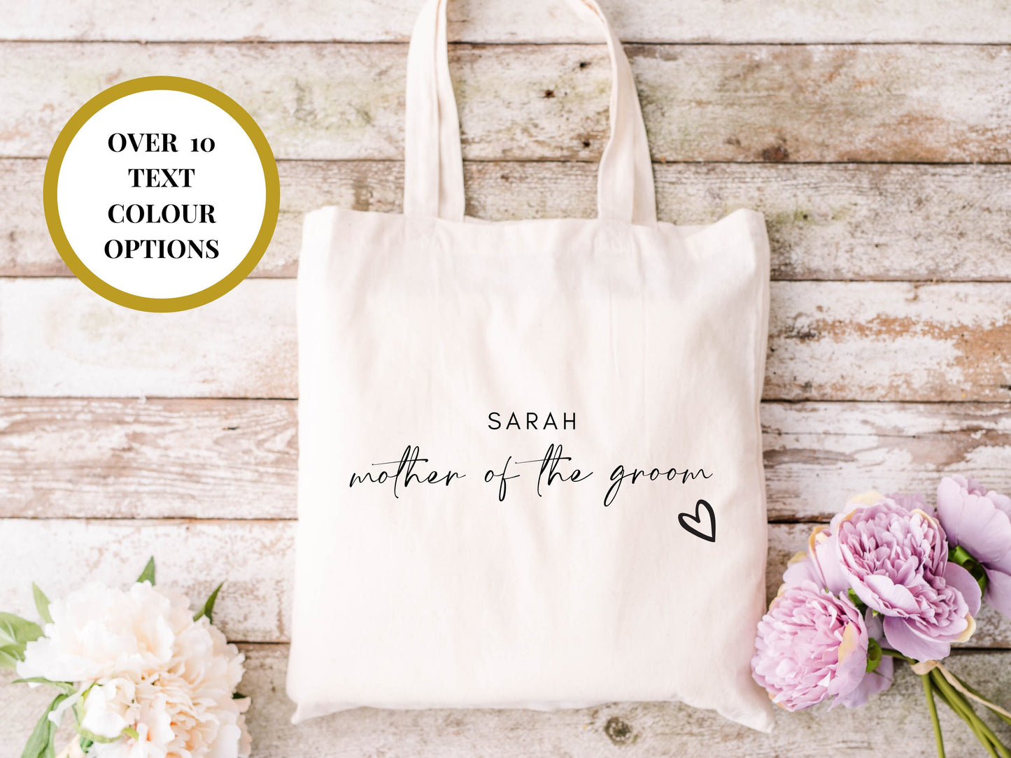 Personalised Mother of the Groom Tote Bag/ Future Mrs to Be Bridal Party Gift/ Bridal Weekend Shopper Bag/ Bridal Shower Bag/ Hen Party Bag