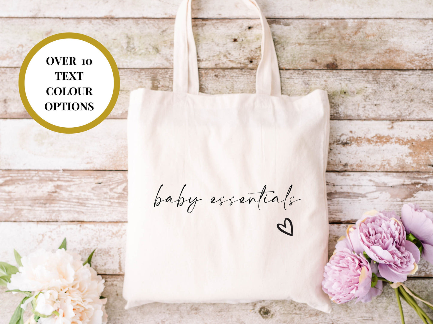 Baby Essentials Tote Bag/ Congratulations On Your Pregnancy Gift/ Baby Shower Gift/ Pregnancy Gift/ Parents To Be/ Hospital Bag/Yummy Mummy