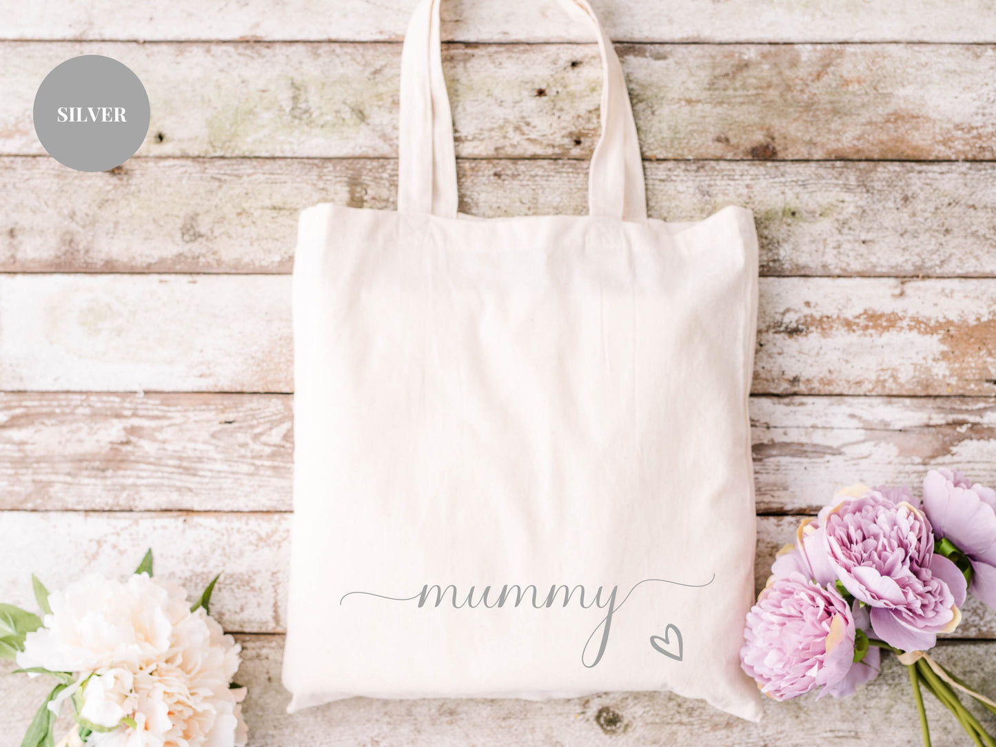 Personalised Mummy Baby Shower Tote Bag/ Mummy to Be/ Gender Reveal Goody Bag/ Any Name Natural Cotton/ Party Gift Bag/ Mummy to Be Gift Bag