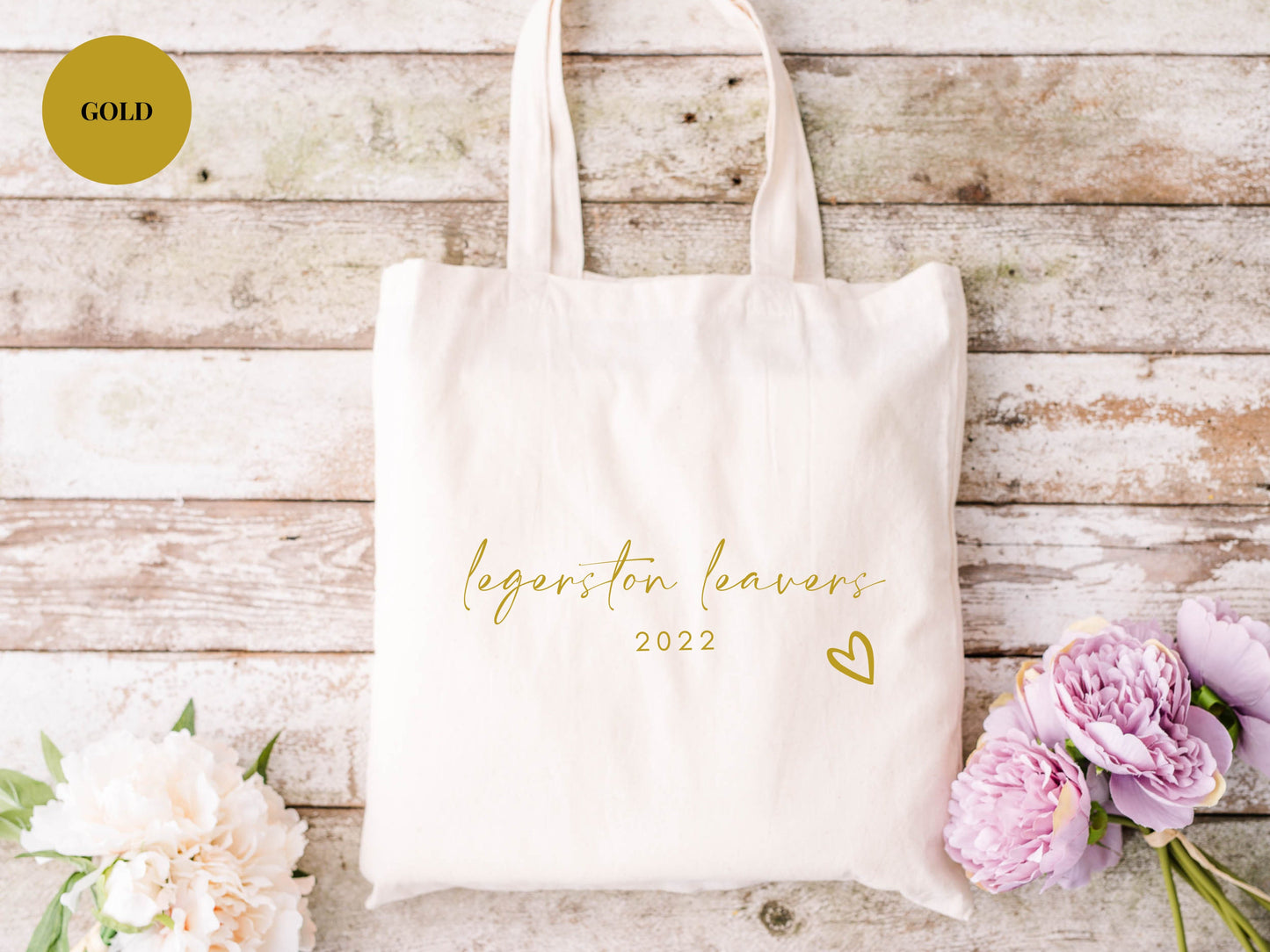 Personalised Leavers Tote Bag/ Any Name Cotton Weekend Leavers Shopper/ Happy Graduation Party Bag/ Congrats Grad Bag/ Leaving Party Gift