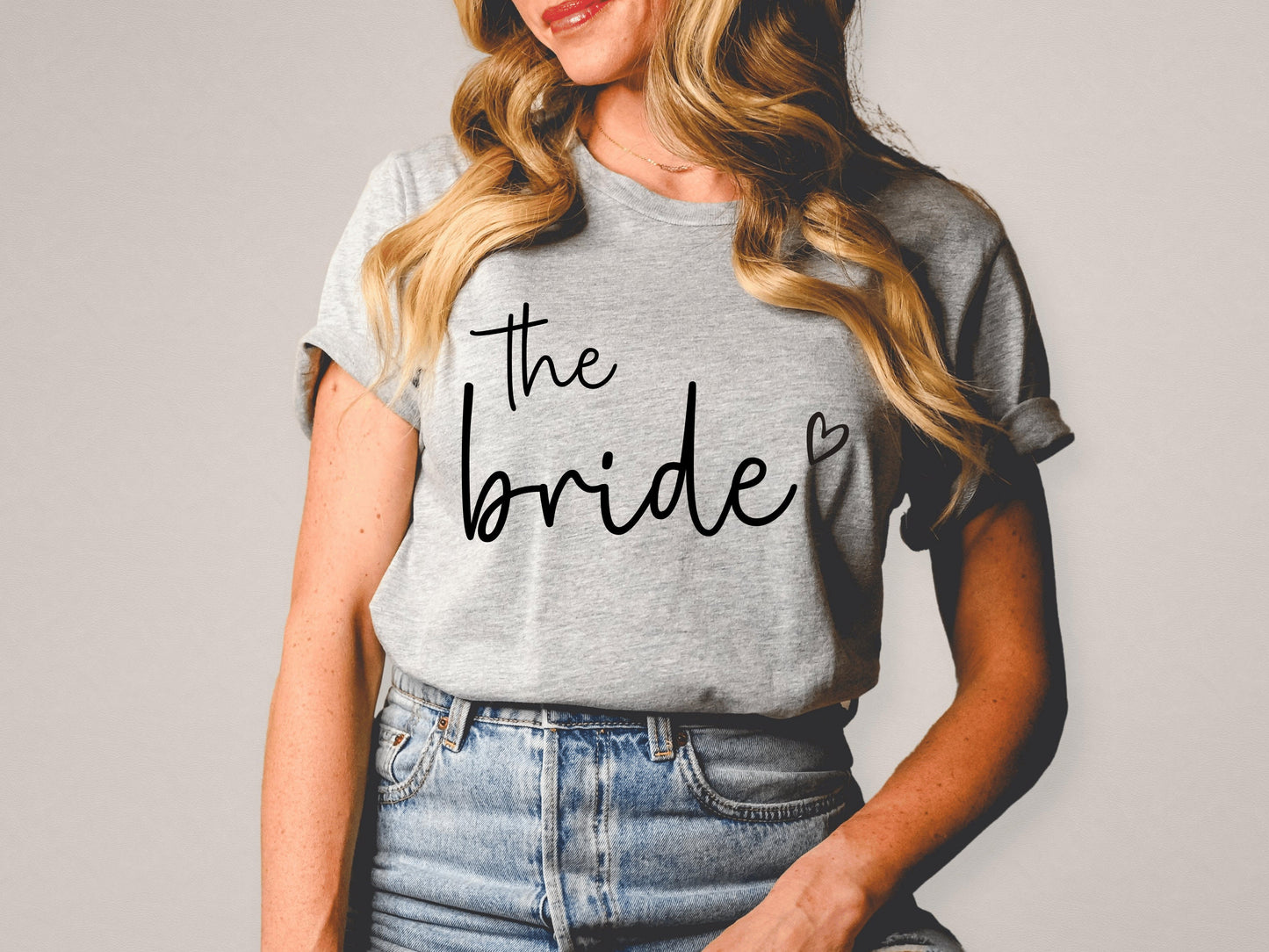 The Bride T-Shirt/ Bridal Shower Party Gift for Bride/ Classy Bachelorette Short Sleeve/Hen Party T Shirt/ The Bride to Be