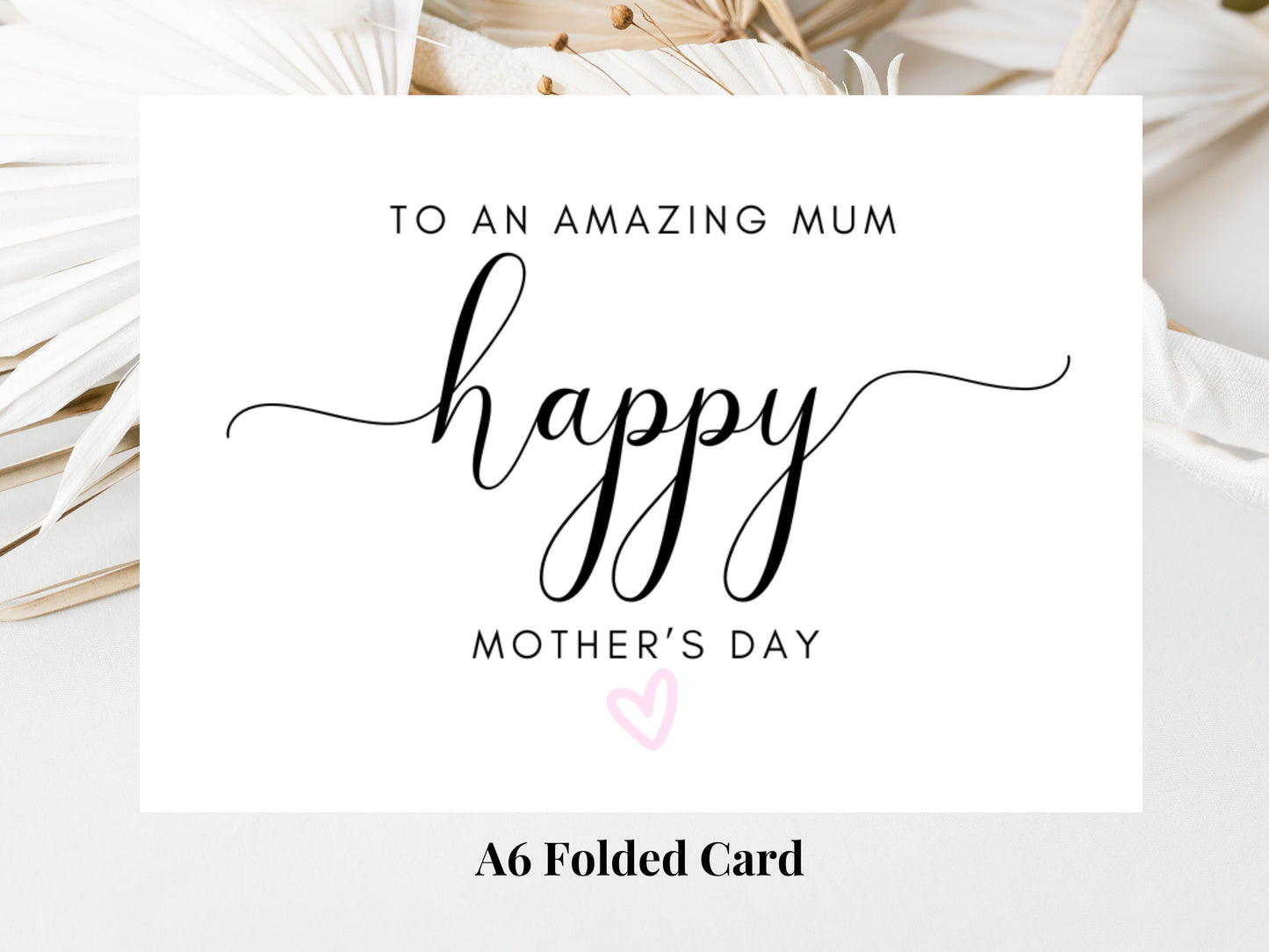 To an Amazing Mum Happy Mothers Day Card/ Personalised Mothers Day Greeting/ I Love You Mum/ To a Special Mum/ Mothers Day Gift for Mum