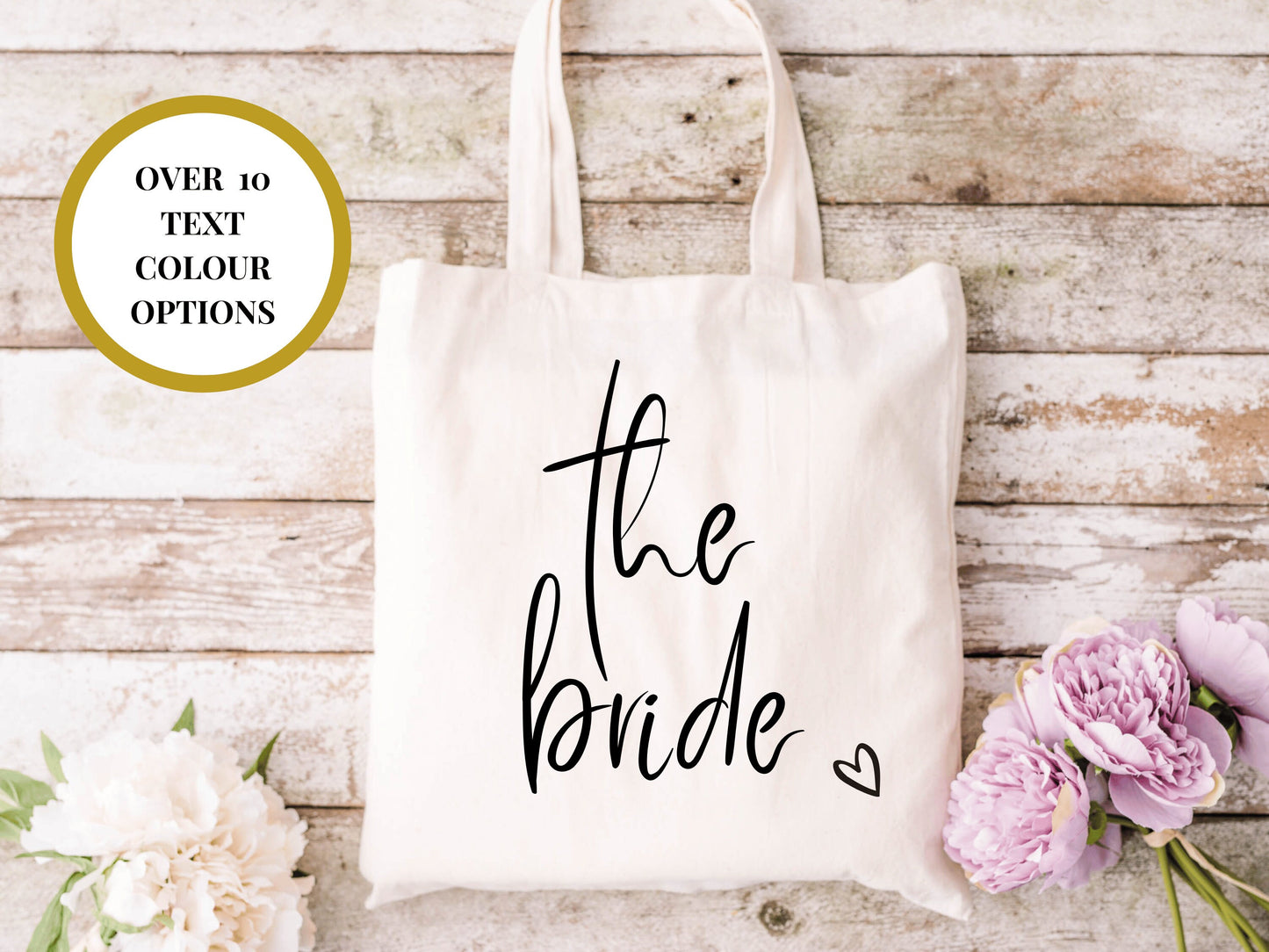 The Bride Hen Party Tote Bag/ Custom Cotton Bridal Bag/ Bridal Shower Gift/ Hen Party Stuff Planning Bag/ Bridesmaid Proposal Box Filler