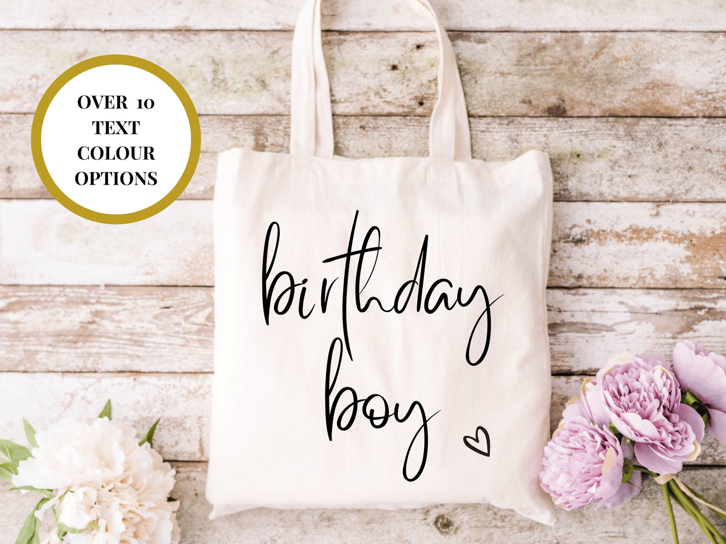 Birthday Boy Tote Bag/ Custom Happy Birthday Gift Bag/ Birthday Gift Idea Birthday Bag Keepsake Momento/ Birthday Present Bag/ Gift for Her