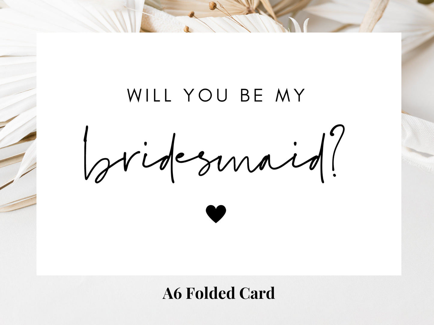 Be My Bridesmaid Card/ 24 Text Colour Options/ Match Your Scheme/ Wedding Proposal Box Fill erCard/ Will You Be Our/ Team Bride Gift Bag