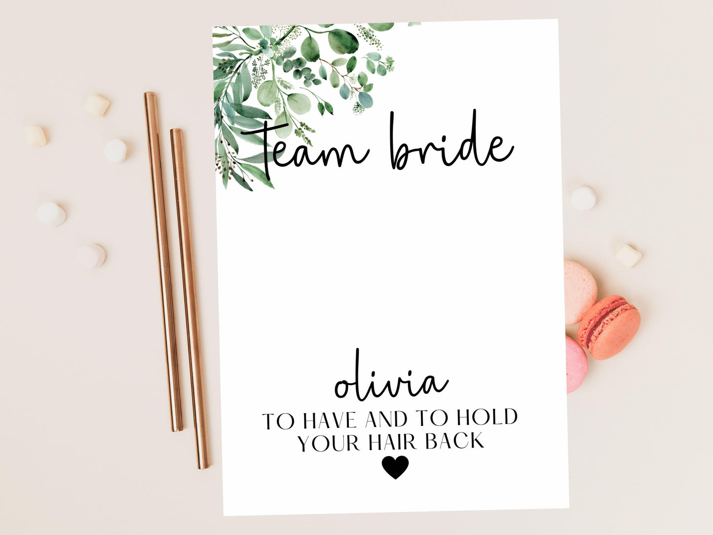 Personalised Team Bride Scrunchie/ To Have and To Hold Your Hair Back Bridal Hair Accessories/ Bride Tribe/ Bride Squad Hen Party Favours