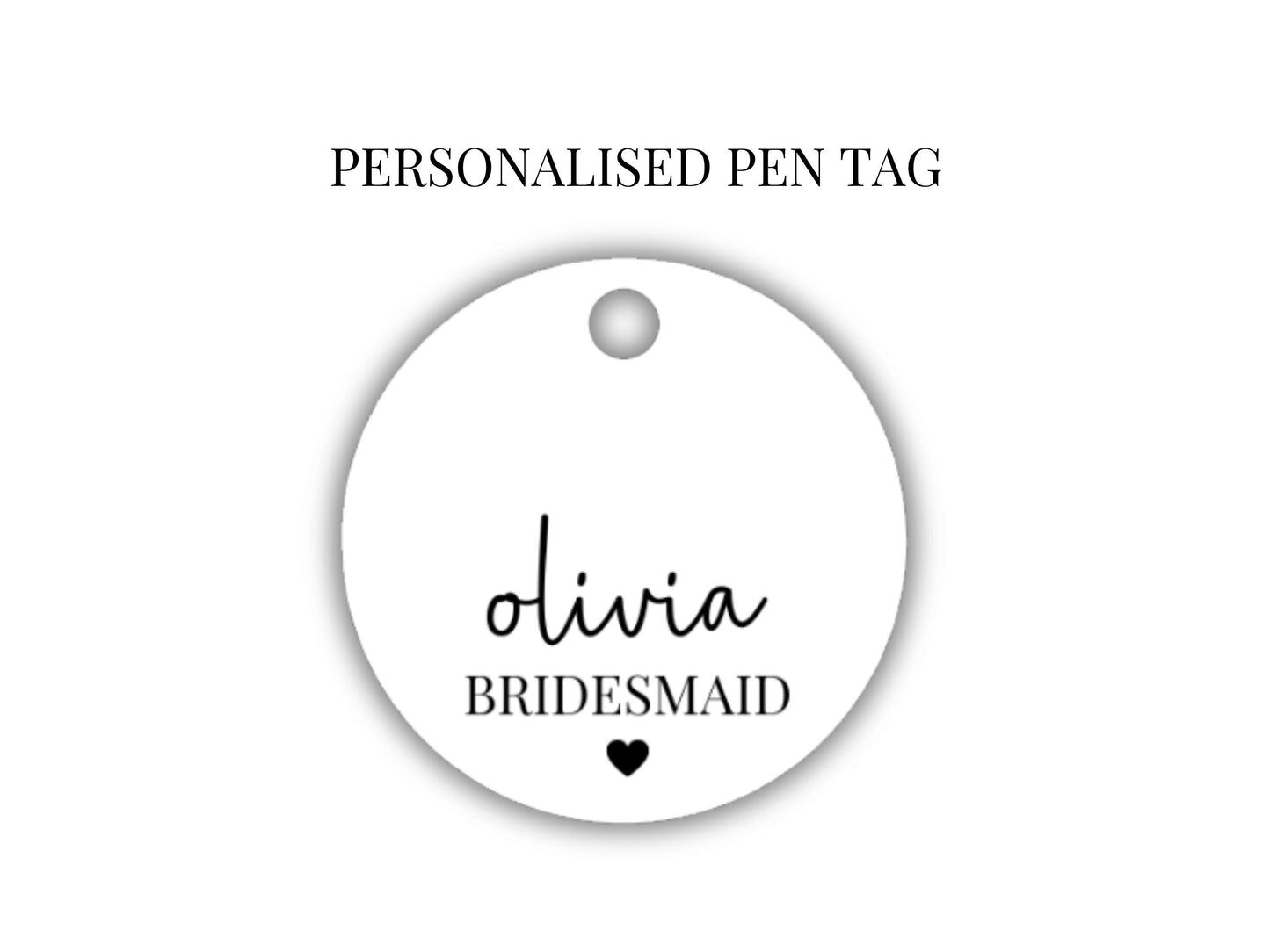 Personalised Bridesmaid Pen Tag/ Team Bride Hen Sparkle Party Gifts/ Bridesmaid Proposal Box Bridal Shower Diamond Personalised Crystal Pen