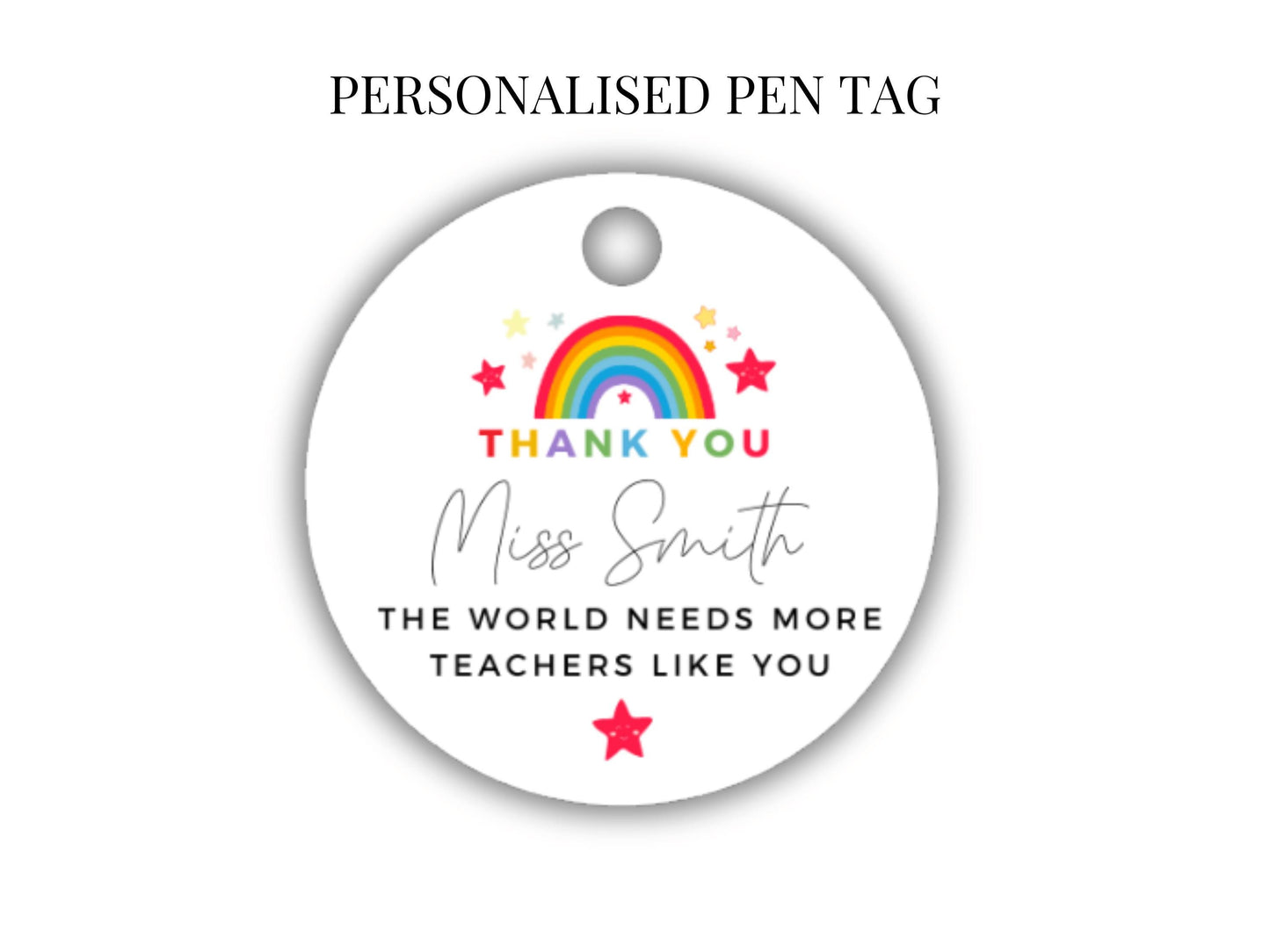 Personalised The World Needs More Teachers Like You Pen/ End of Year School Teacher Appreciation Gift/ Diamond Crystal Pen/ NurseryWorker