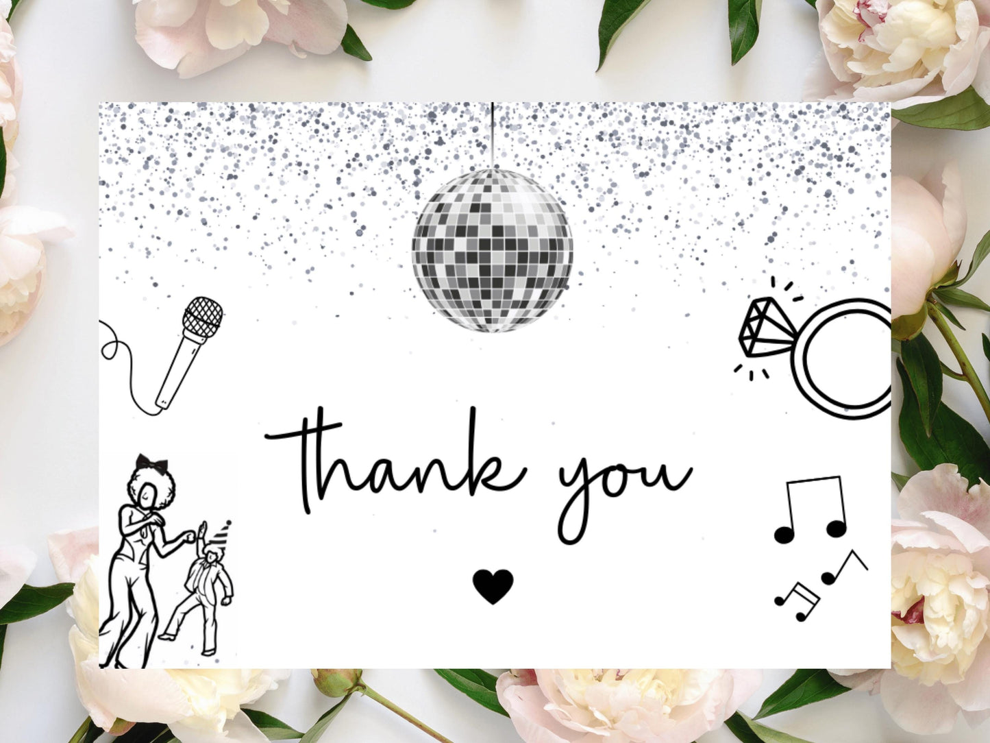 Thank You Mini Prosecco Bottle Sticker/ Bride to Be Silver Disco Ball Hen Party/ Bride Squad Label/ Hen Party Weekend Bachelorette Favours