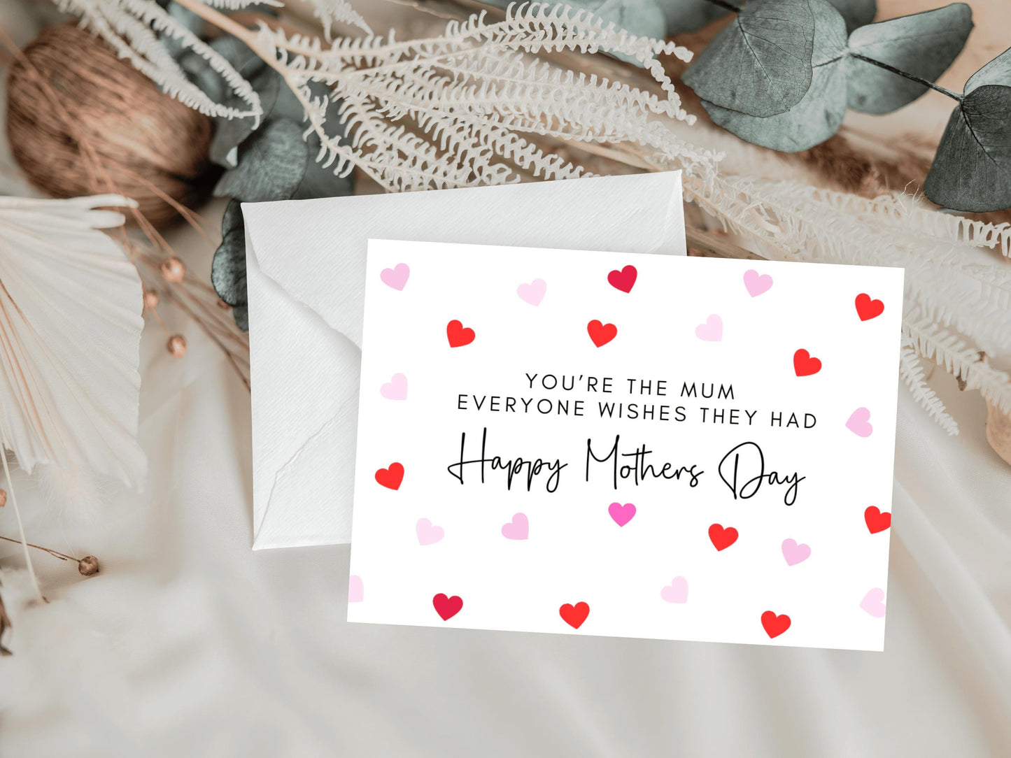 Youre the Mum Everyone Wishes They Had Happy Mothers Day Card/ Personalised Happy Mothers Day Greeting Card/ Mothers Day Gift for Mum