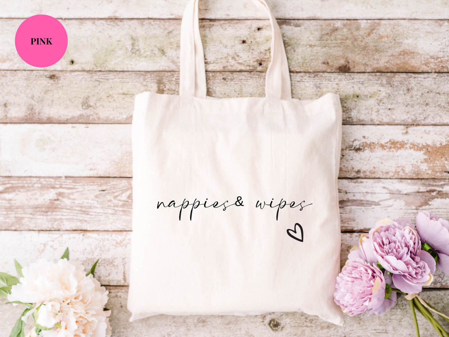 Nappies and Wipes Tote Bag