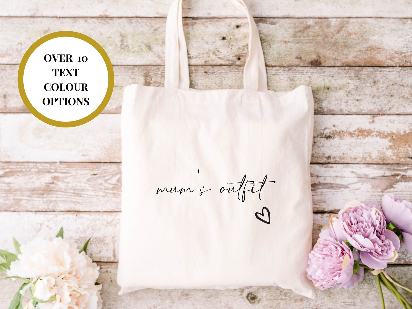 Mum Outfit Tote Bag Gift