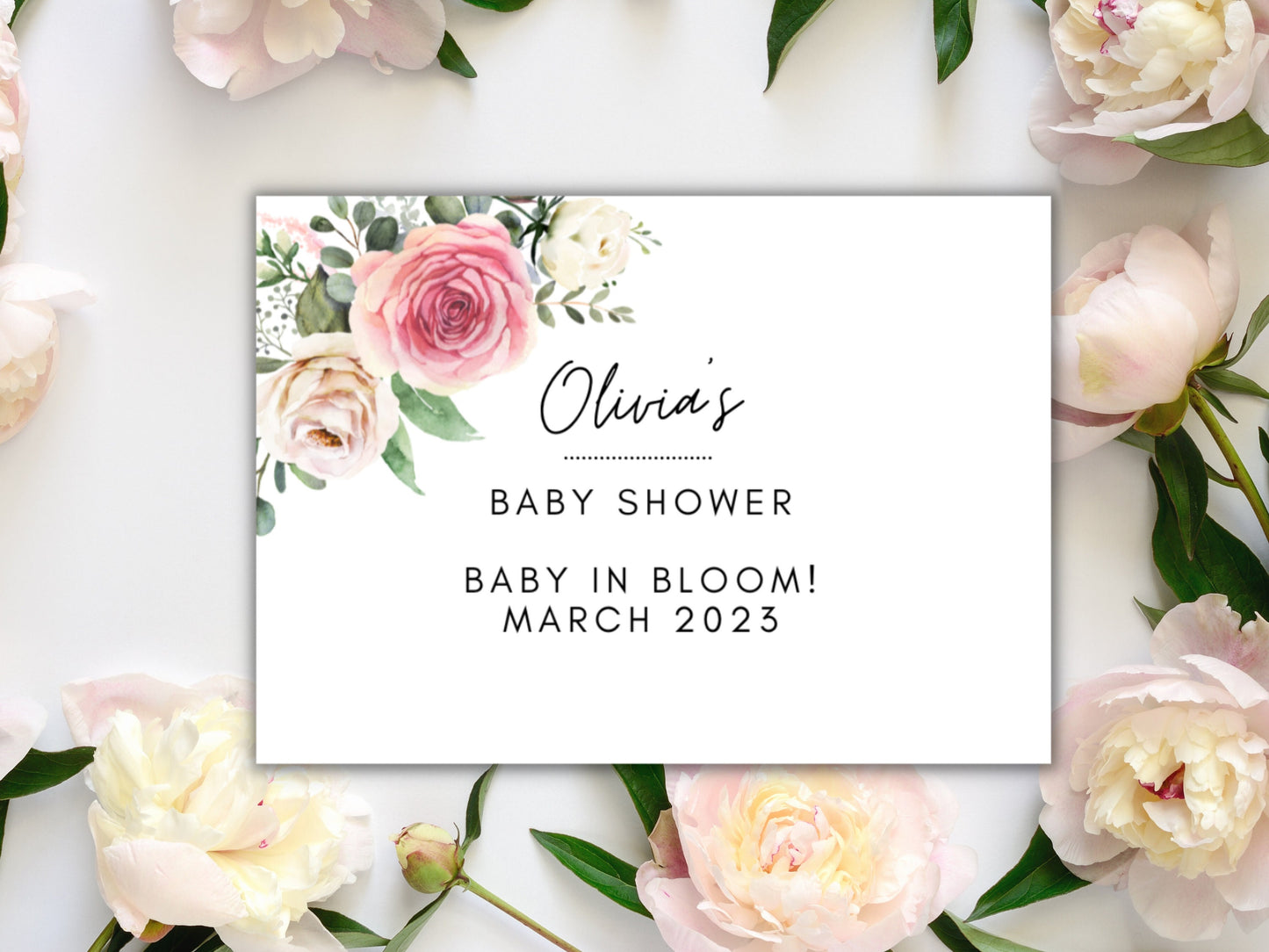 Baby in Bloom Stickers