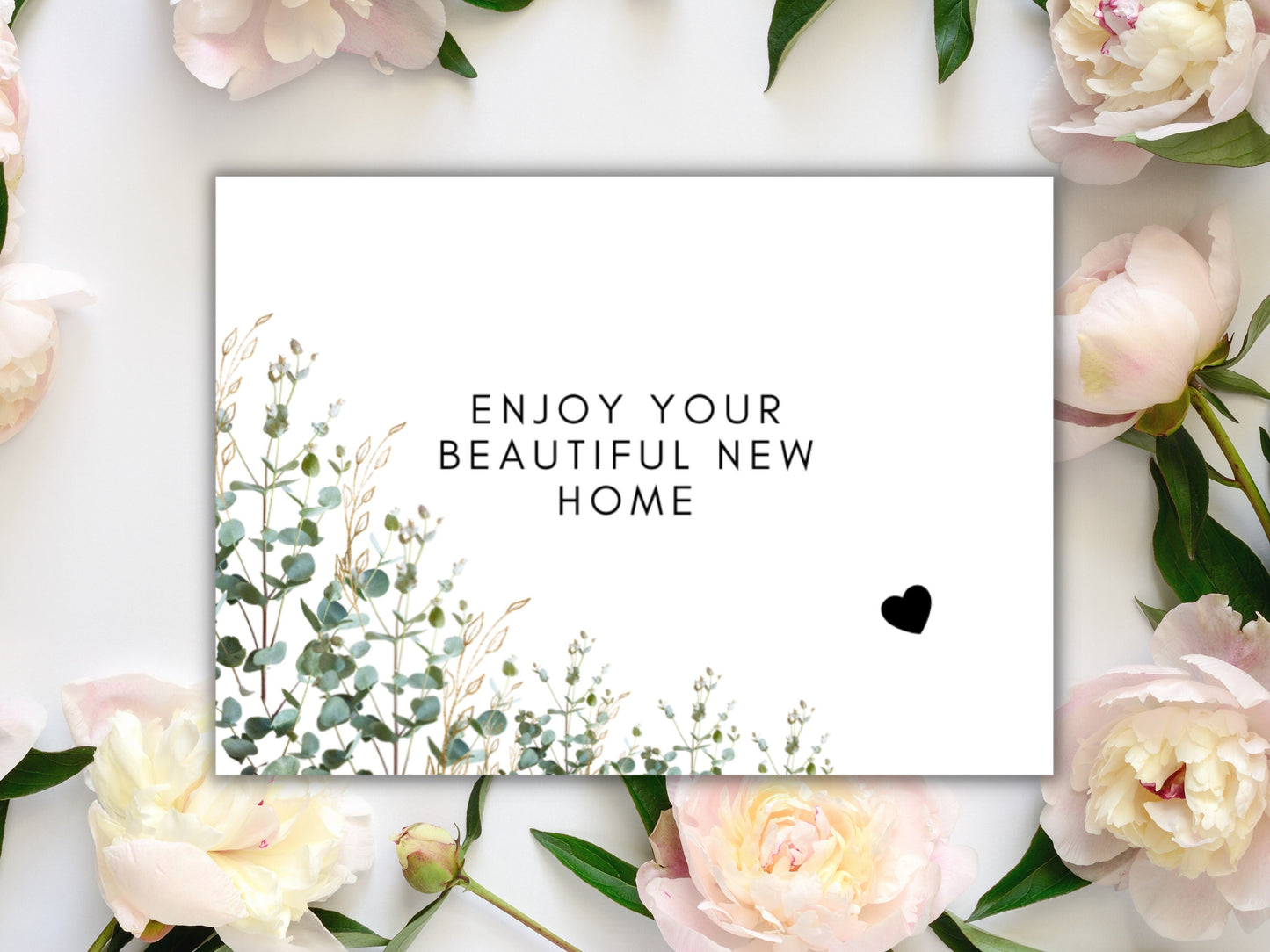 Enjoy Your Beautiful New Home Prosecco Bottle Label