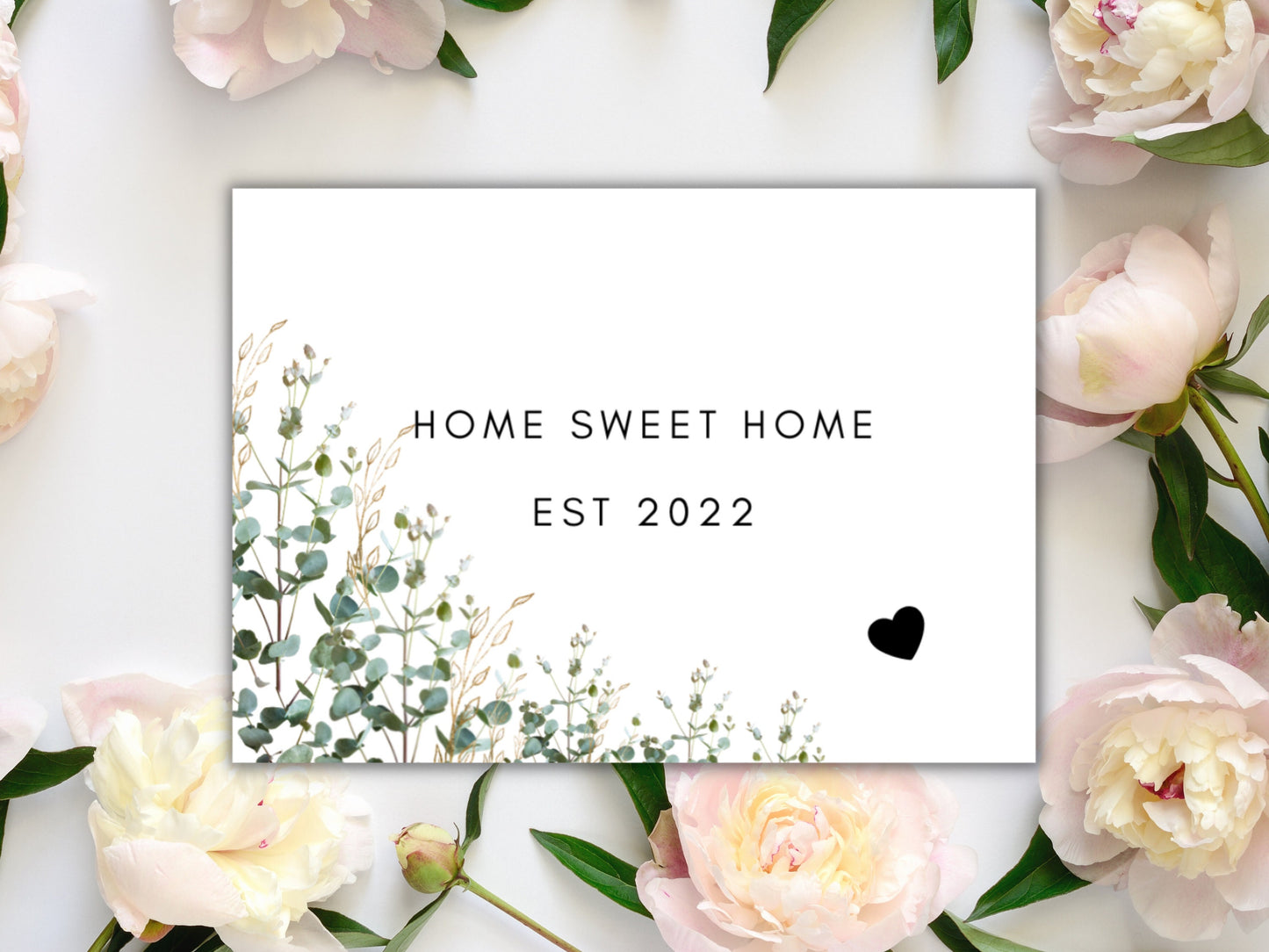 Home Sweet Home Prosecco Bottle Stickers