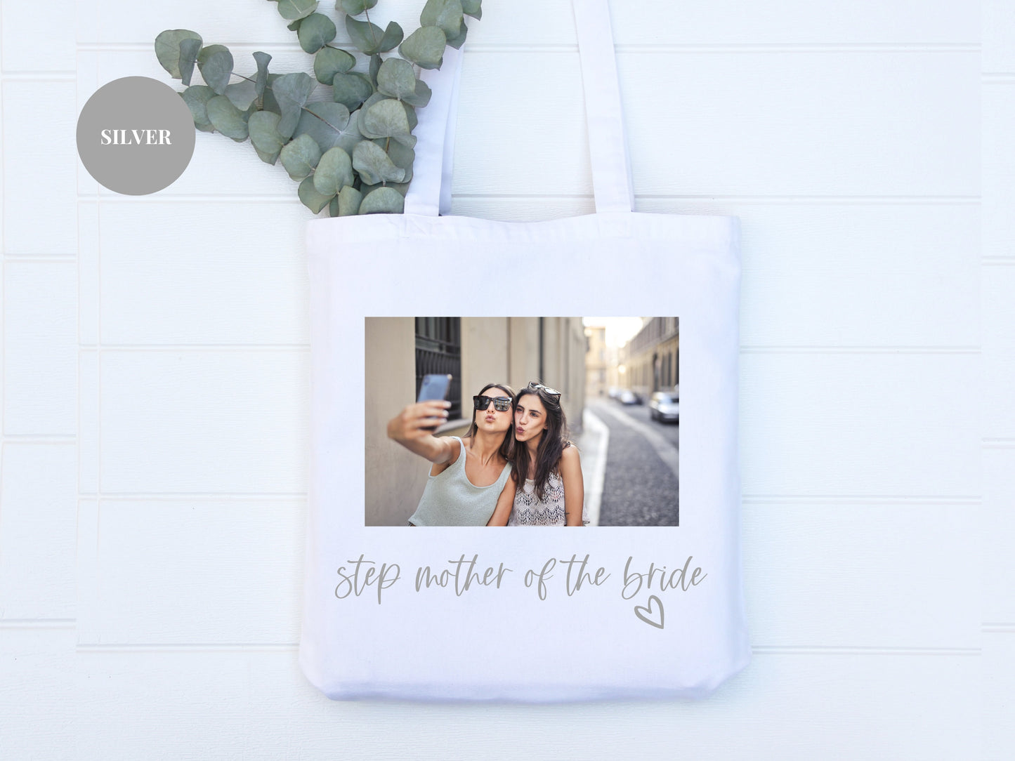 Step Mother of the Bride Photo Tote Bag