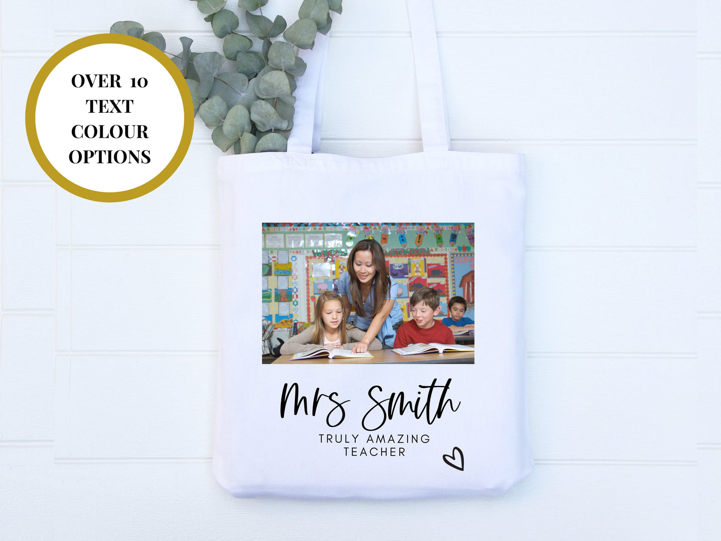 Truly Amazing Teacher Photo Tote Bag