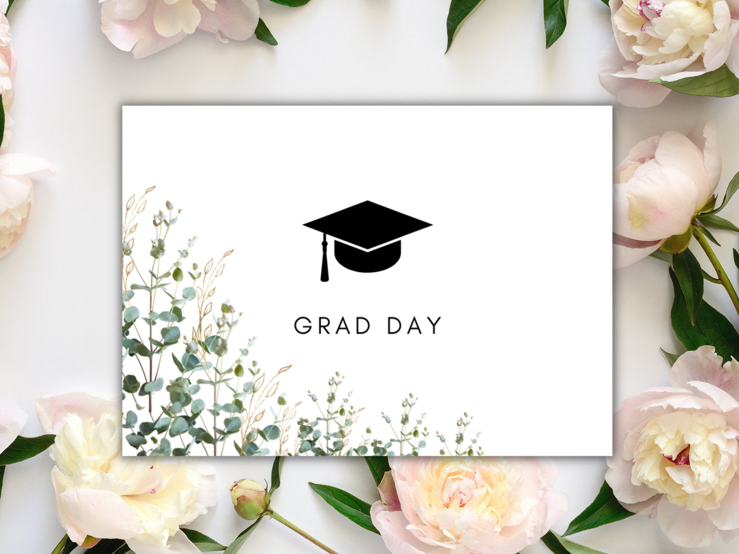 Grad Day Prosecco Bottle Sticker