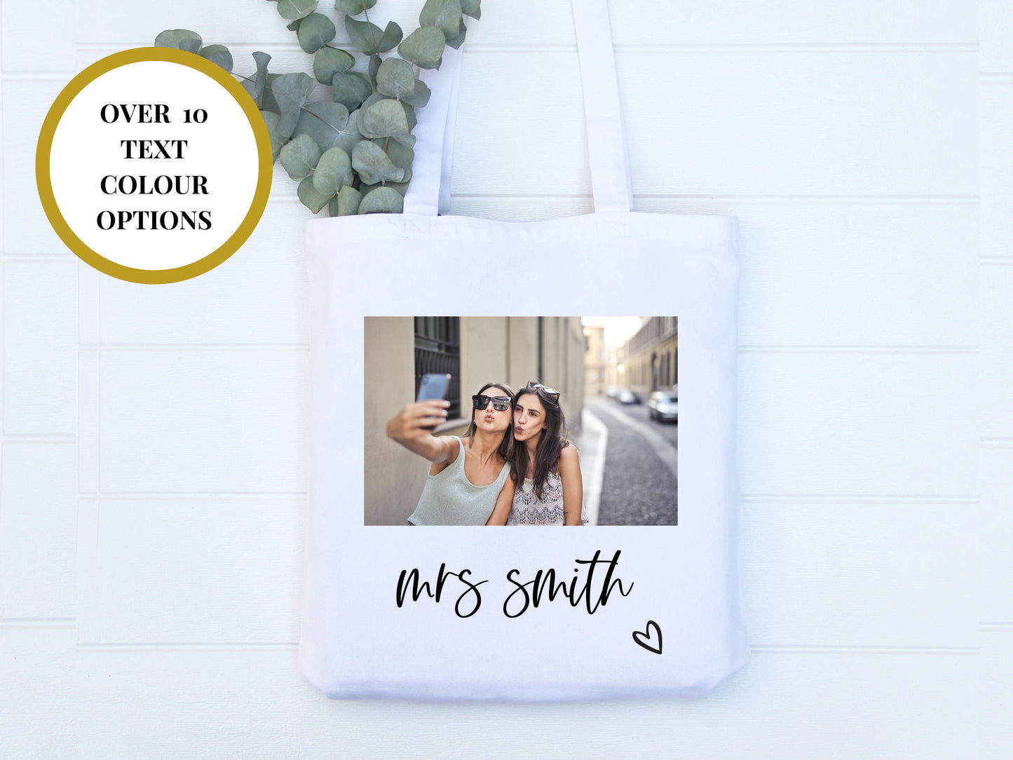 Mrs Photo Tote Bag