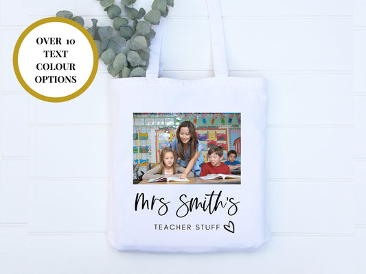 Teacher Stuff Photo Tote Bag